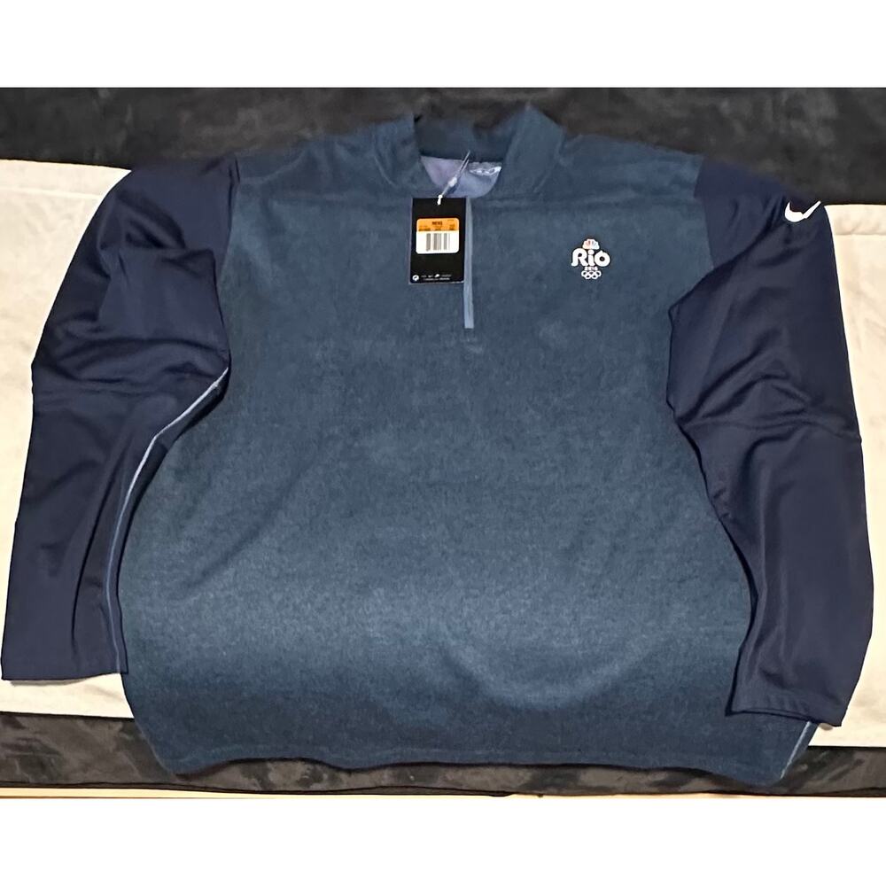 Nike Tiger Woods Collection Rio 2016 Olympic quarter-zip pullover